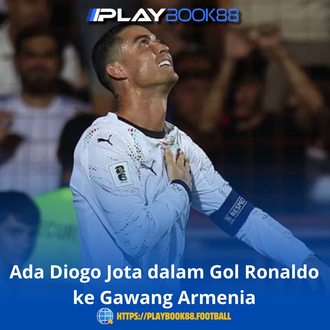 Ada Diogo Jota dalam Gol Ronaldo ke Gawang Armenia